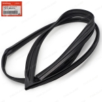 ยางสักหลาดร่องกระจกหน้า ข้างซ้าย 1 ชิ้น สีดำ สำหรับ Honda Civic Sedan ปี 1992-1995